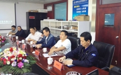 漢壽縣孫金平縣長帶隊赴深圳市耐美特公司實地考察！